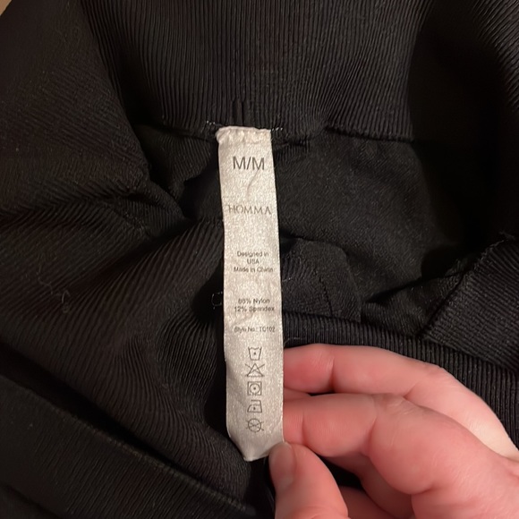 Homma Premium High Waist Tummy Compression Slimming Leggings Medium - Picture 5 of 5